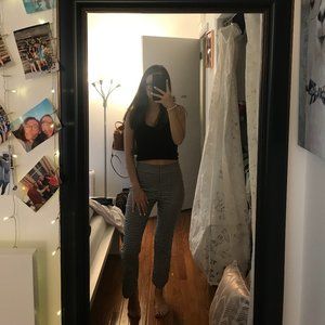 Black and white pants